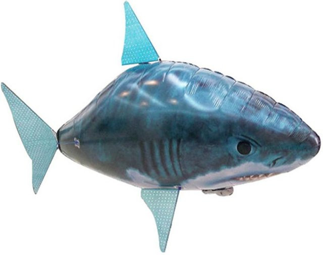 Fulaida Fliegender Hai Luft Fliegender Fisch Ballons, Blau, ab 8 Jahren - Bild 1