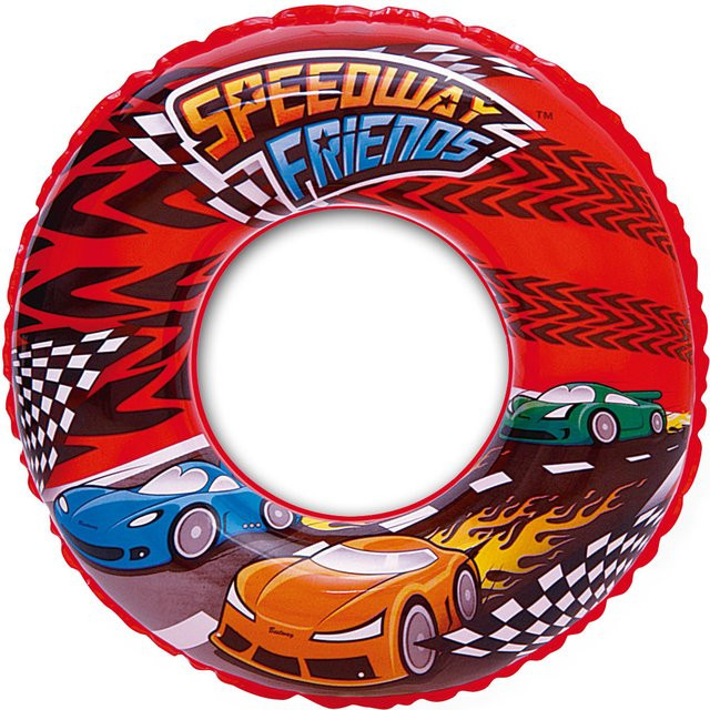 Speedway Schwimmring für Kinder ab 3 Jahren, mehrfarbig, Durchmesser: 51 cm - Bild 1