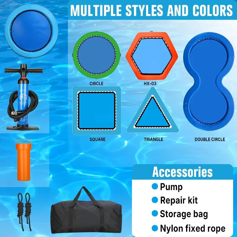 Sunchill Aufblasbare Schwimminsel für Erwachsene mit Schnellaufblasfunktion - Bild 3