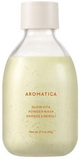 AROMATICA Glow Vita Puderwasch Orange & Neroli, 60g, Gesicht, Vitamin C - Bild 1