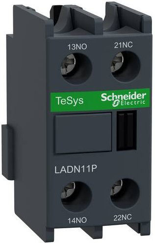 Schneider Electric LADN11P Hilfsschalterblock in Schwarz - Bild 1