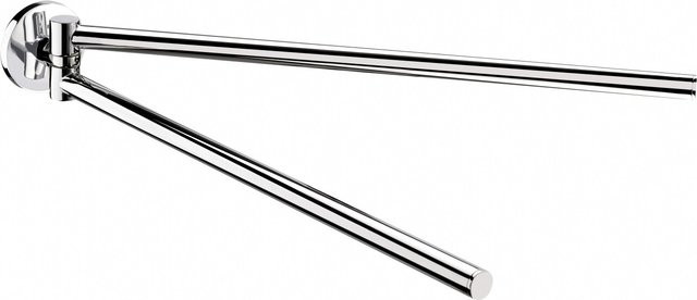 CMI Handtuchhalter S 300 Schwenkbar 2-armig verchromt silber Breite: 40 cm - Bild 1