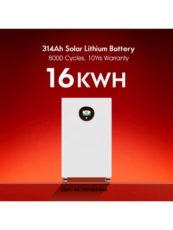 KEVOLT LiFePO4 Solar-Lithiumbatterie 48 V mit BMS als Heim-Energiespeichersystem in Weiß - Bild 6