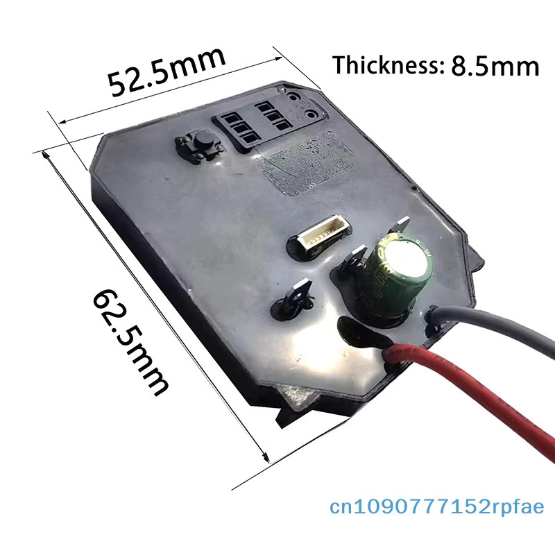 JETTING Bürstenlose Schaltersteuerplatine für Winkelschleifer und elektrischen Schraubenschlüssel mit Lithiumbatterie-Controller - Bild 4