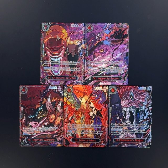 Bandai One Piece TCG Imu Deck 5 Gorosei, Charakterkarte, Englische Texturierte Folienkarte - Bild 1