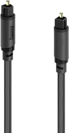 Hama Toslink Audio-Lichtleiter-Kabel Schwarz 5 m - Bild 1
