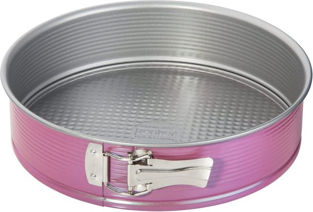 Zenker Springform mit Flachboden Creative Studio, Pink, Durchmesser: 26 cm, Antihaftbeschichtung - Bild 1