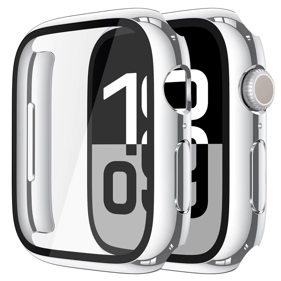 Apple Uhrenzubehör, Displayschutzfolie und Stoßstange, transparent, Unisex - Bild 4