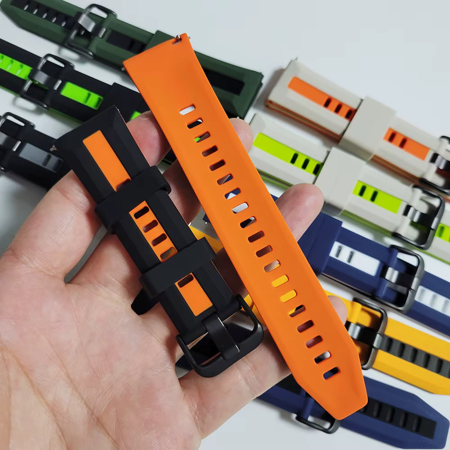 Xiaomi Uhrenarmband Silikon, Zweifarbig, 22 mm - Bild 3