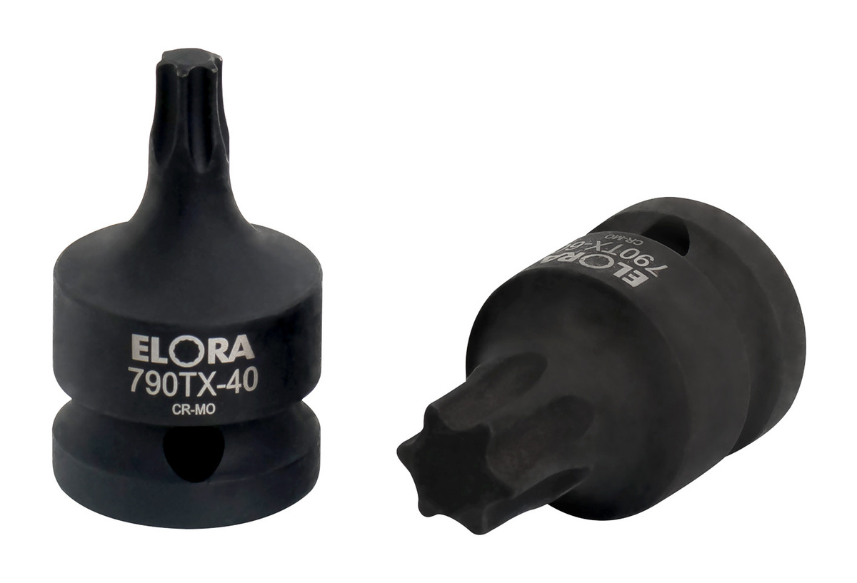 Elora Kraftschraubendreher-Einsatz TORX 1/2, schwarz, ELORA-790TX-50 - Bild 1