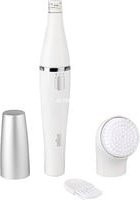 Braun Face SE 810 Gesichtsepilierer und Gesichtsreinigungsbürste, Weiß - Bild 1