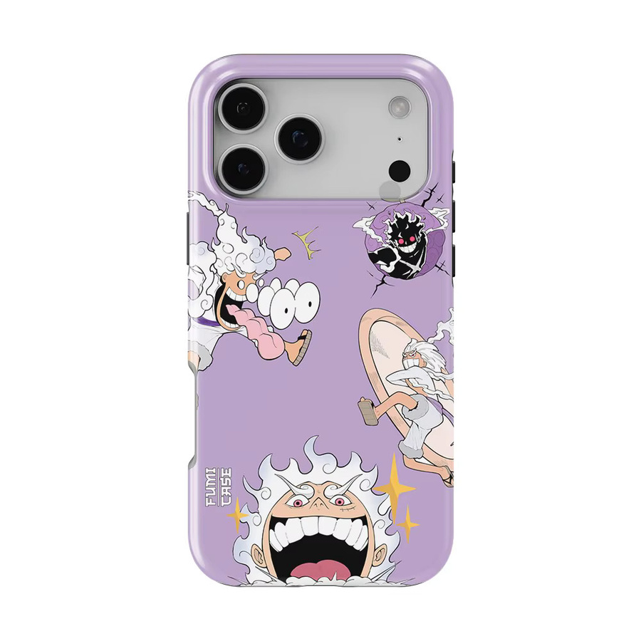Bandai Clmj Anime One Piece Handyhülle für iPhone 17 16 15 14 13 12 11 Air Pro Max Plus mit doppelschichtiger Rückabdeckung - Bild 2