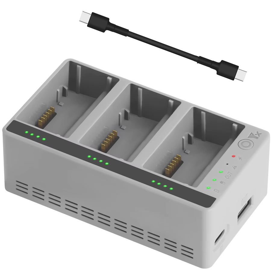 DJI Intelligentes 100W Akkuladegerät in Weiß für Lito 1 und Lito X1 Drohnen-Akkus - Bild 6