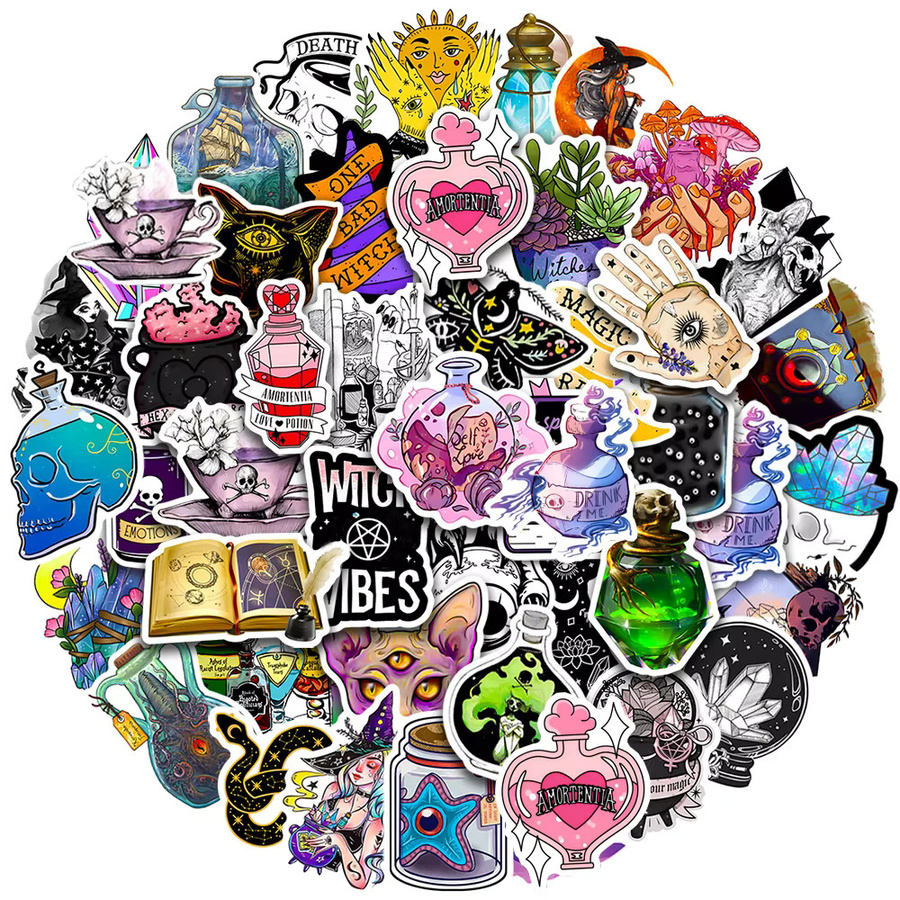 Charile Kristall Aufkleber, Cartoon Dekoration, Multicolor - Bild 2