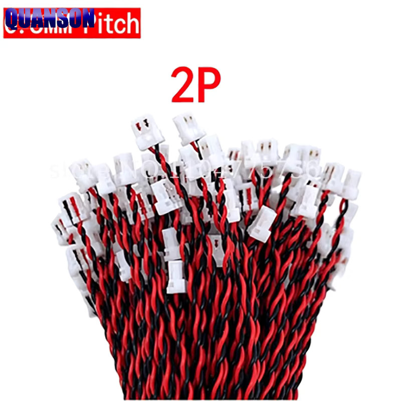 5er Set JST 0,8mm IDC Stecker mit Kabel Set multicolor, Pitch 0,8mm, verschiedene Polzahlen und Längen verfügbar - Bild 3