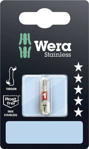 Wera Kreuzschlitz-Bit PH 1 aus Edelstahl in Silber - Bild 1