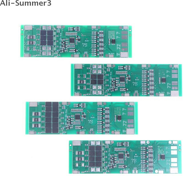 7S 24V Lithium-Batterie-Schutzplatine mit Balance-Funktion für Li-Ion 18650 Akkus, Farbe: Grün - Bild 1