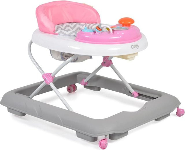 Cangaroo Lauflernhilfe Cody Spielcenter mit Musikfunktion und Stopper in Rosa - Bild 1
