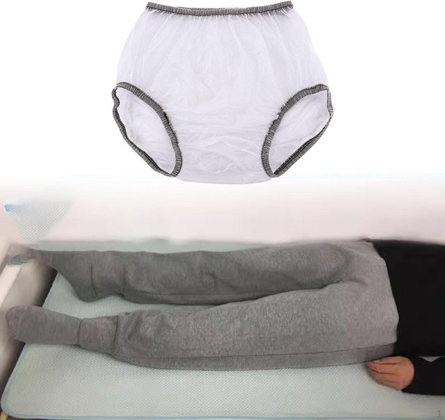Wenjudy Schutzunterwäsche für Erwachsene bei Inkontinenz, Unisex, L - Bild 1