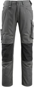 Mascot Mannheim Arbeitshose mit Cordura und Reflexstreifen in Anthrazit/Schwarz, Größe 76C54 - Bild 1