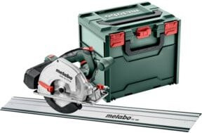 Metabo Akku-Metall-Handkreissäge MKS 18 LTX 58 FS Set mit Führungsschiene FS 160 und metaBOX 340, 18V - Bild 1