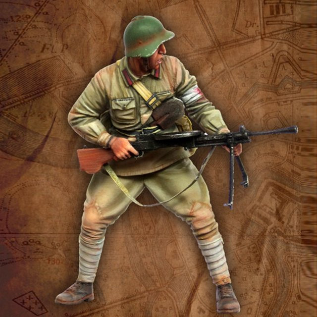 GK Russische Infanterie, Soldatenmodell, 1/35, unmontiert und unbemalt, DIY-Bausatz - Bild 1