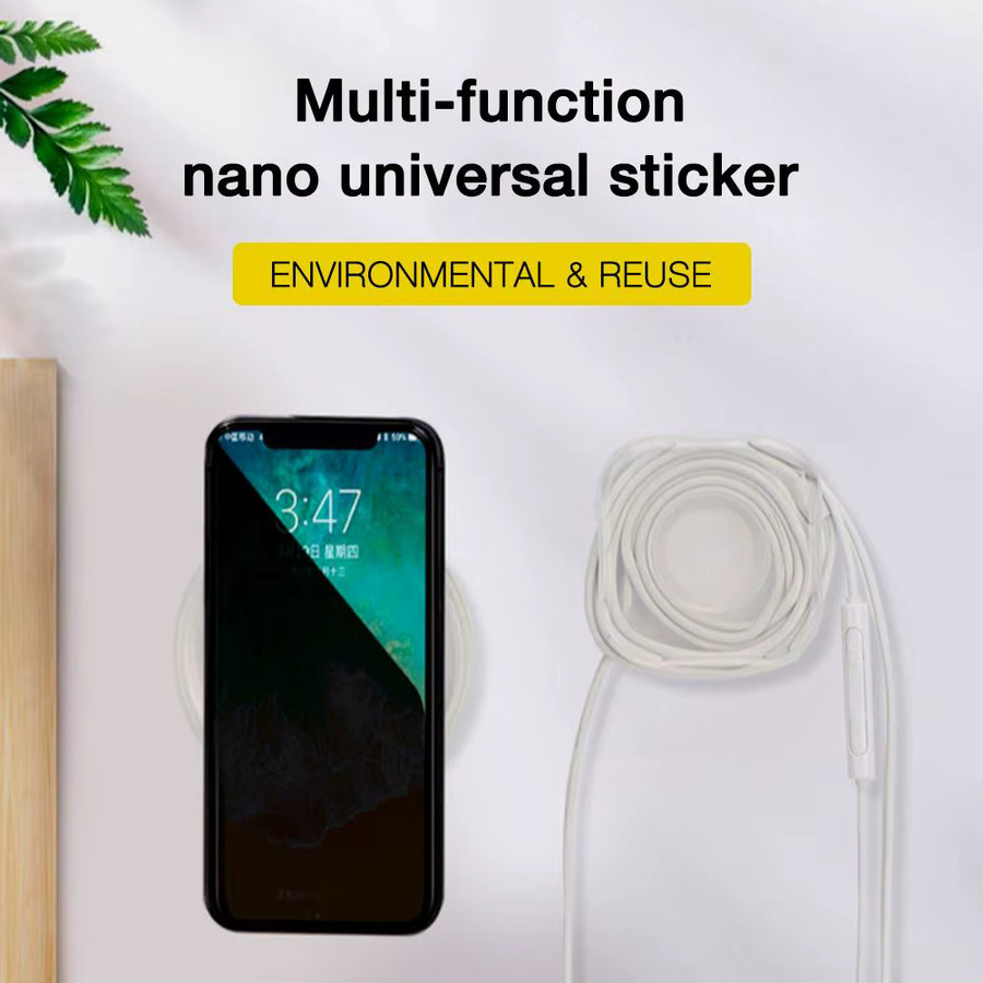 Ynniwa Universal Magic Nano Gummi Pad Handy Halter Aufkleber zur multifunktionalen Fixierung für dein Telefon oder Auto - Bild 3