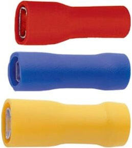 Klauke Flachsteckhülse 830/2V aus Messing in Multicolor, 1,5-2,5qmm - Bild 1