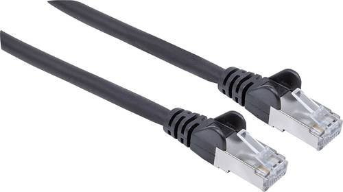Intellinet RJ45 Patchkabel CAT 6a S/FTP Ethernet LAN Kabel Schwarz 5,00 m - Bild 1