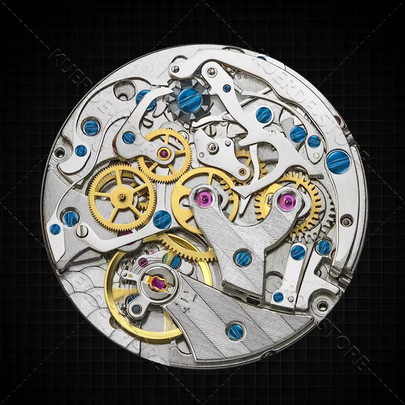 Seagull Chronograph, Edelstahl, Silber, Handaufzug, Mechanisch - Bild 2