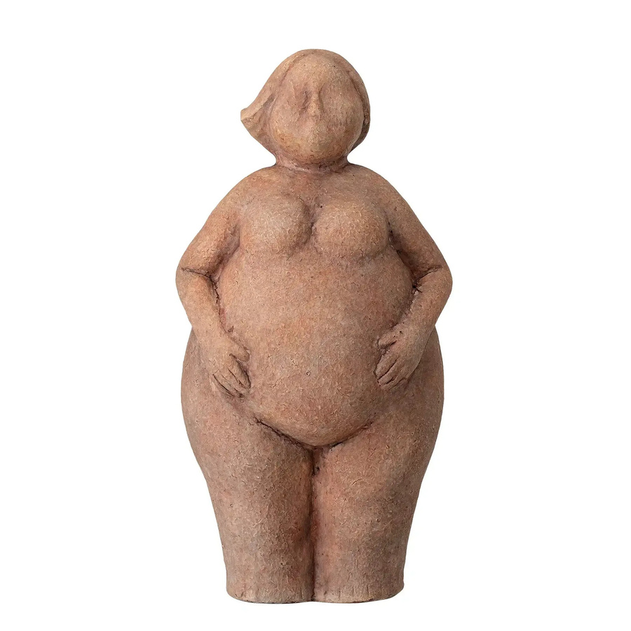 Bloomingville Skulptur Sidsel aus Terrakotta in Braun, Höhe: 25 cm - Bild 1