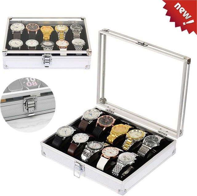 FancyWrist Uhren Box Aluminium, Silber - Bild 1