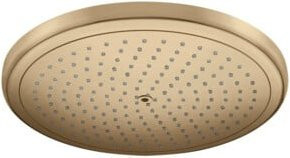 Hansgrohe Kopfbrause Croma 280 EcoSmart 1jet in Brushed Bronze mit Anti-Kalk-Funktion und Regendusche - Bild 1