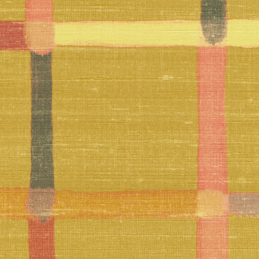 Élitis Teppich Frivole VP 1036 23 mit abstraktem geometrischem Mid-Century Design in Multicolour aus Vinyl und Vlies - Bild 1