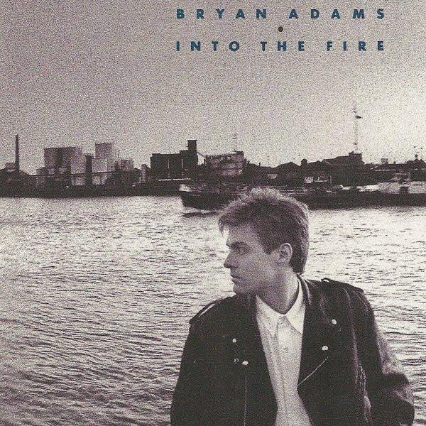 Bryan Adams Into The Fire CD von A&M Records, Rock und Pop Album aus dem Jahr 1987, Schwarz, Gebraucht - Bild 1