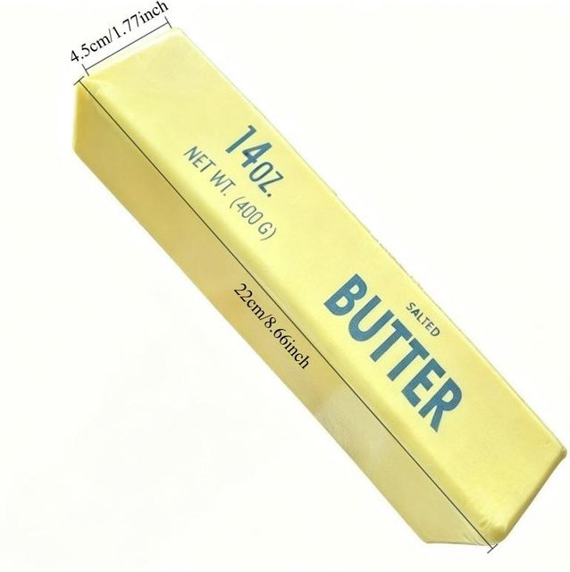 Elastischer Knet-Butterstick Quetschspielzeug, Weiches Brot, ab 14 Jahren - Bild 1