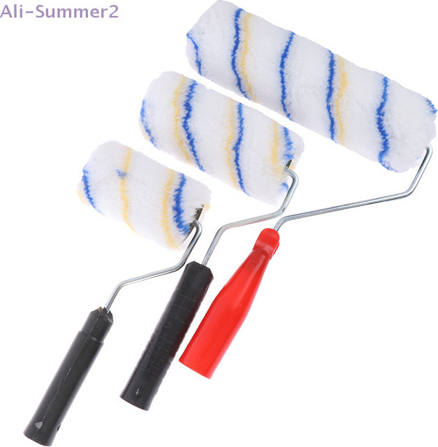 Farbroller Set mit kurzem und langem Griff für Wandmalerei in Multicolour, 4 Zoll, 6 Zoll und 9 Zoll - Bild 1