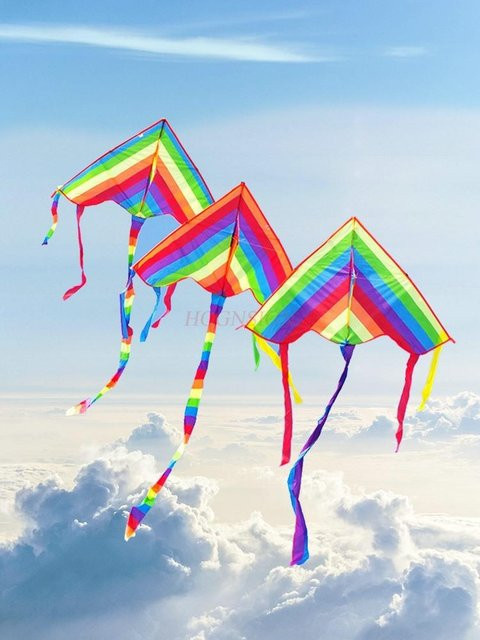 Binchi Regenbogen-Drachen-Set, Fantasy, ab 3 Jahren - Bild 1
