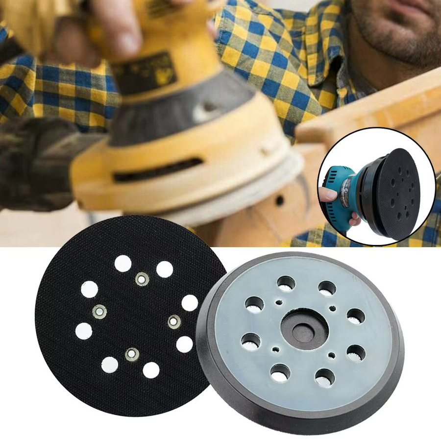 Vibratite Schleifpad mit 8 Löchern für Exzenterschleifer, Durchmesser: 125 mm - Bild 2
