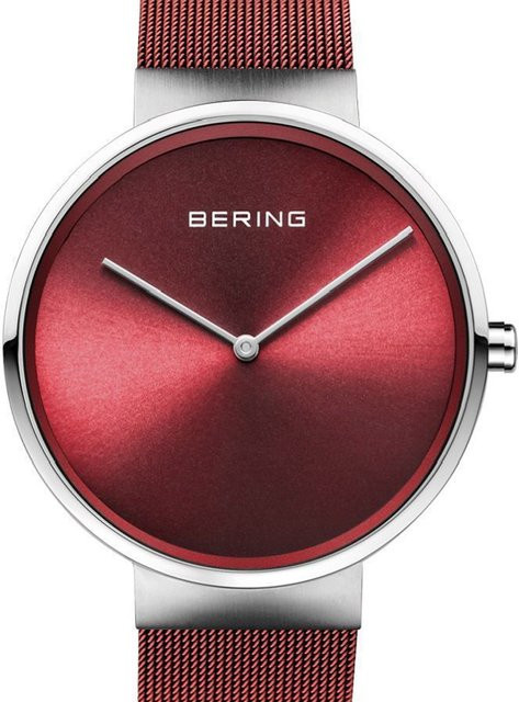 Bering Analoguhr, Quarz, Edelstahl, 39 mm, Unisex, 5 ATM - Bild 1