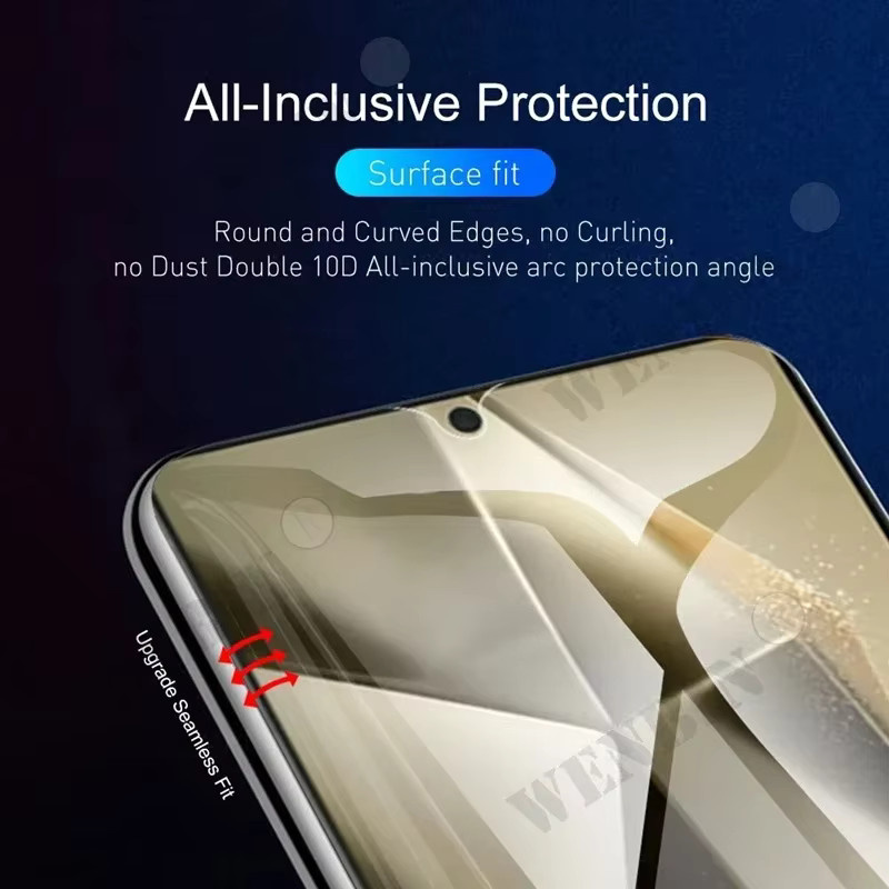 5 Stück Full Cover Hydrogel Displayschutzfolie für Samsung Galaxy S26 S25 S24 S23 Ultra Plus S24 FE A56 A55 A36 A35 A16 A15 in Transparent - Bild 3