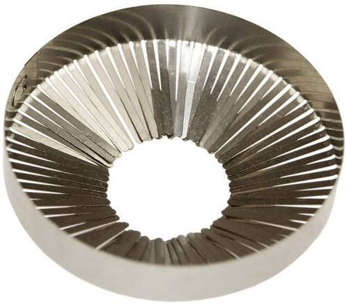 Wiska EMV-S 25 Kontaktfedereinsatz schlagfest M25 aus Metall in Silber, 5 Stück - Bild 1