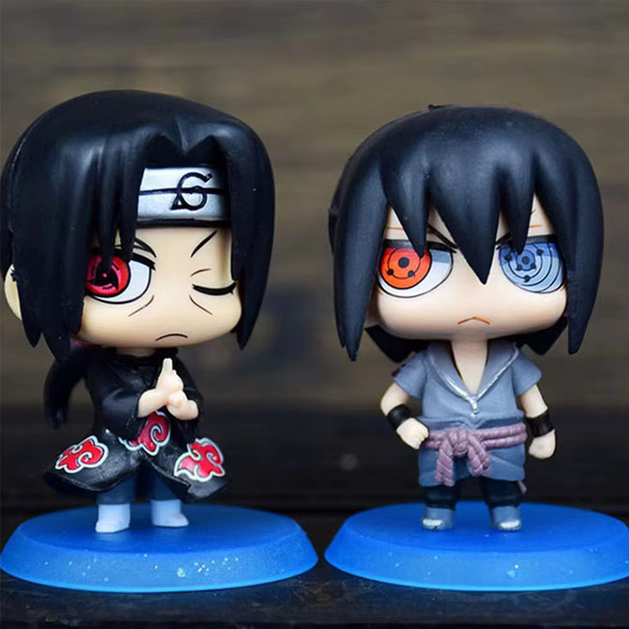 Bandai Naruto Shippuden Actionfiguren, 6-teiliges Set, Q-Version, PVC - Bild 4