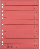 Soennecken Trennblatt oeco A4 in Rot und Schwarz, 100 Stück - Bild 1