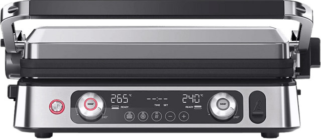 Braun MultiGrill 9 Pro CG9160 Kontaktgrill aus Edelstahl in Silber mit Timer und herausnehmbaren Platten - Bild 1
