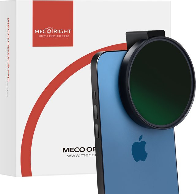 Meco Smartphone Filter Ring 72mm für Samsung Huawei iPhone Apple Vivo Oppo in Schwarz - Bild 1
