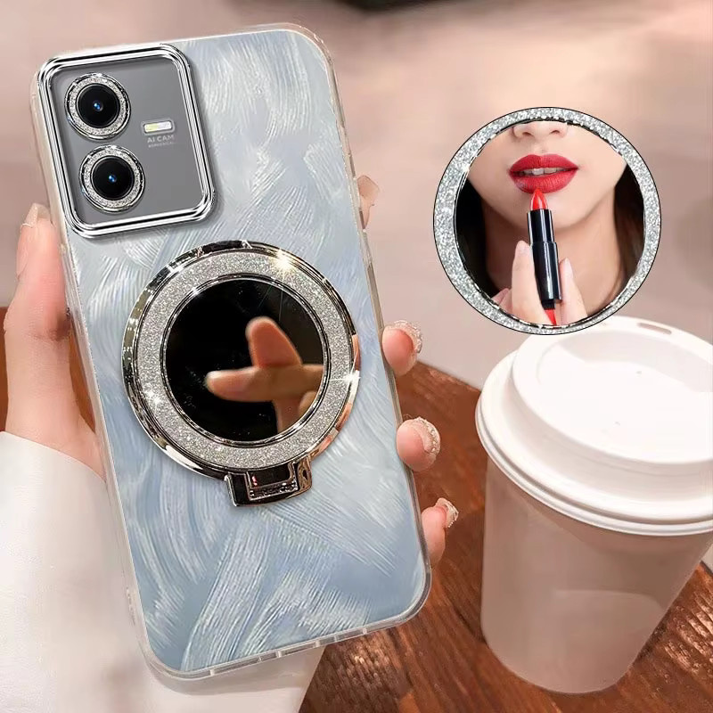Vivo Handyhülle mit Lanyard in Silber für Y22S, Y28, Y27S, Y27, Y22, Y21, Y21T, Y21E, Y21A, Y20, Y20A, Y20G, Y20T, Y20S - Bild 5