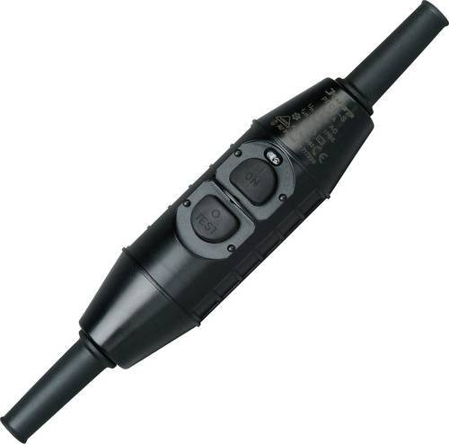Kopp Personenschutz-Zwischenschalter 230V Schwarz IP55 - Bild 1