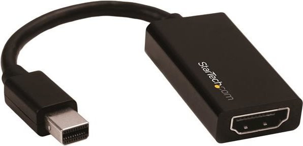 StarTech.com Mini DisplayPort auf HDMI Adapter in Schwarz, 4K mDP zu HDMI Konverter mit UHD 4K 60Hz Unterstützung (MDP2HD4K60S) - Bild 1