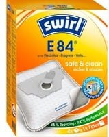 Swirl Staubsaugerbeutel E84 EcoPor in Weiß - Bild 1